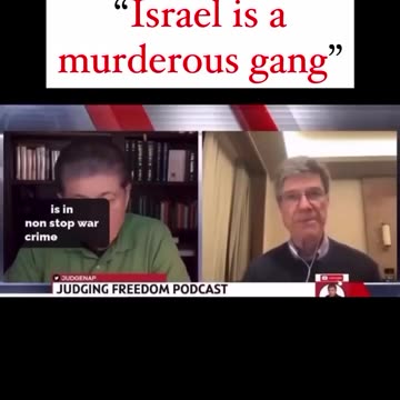 Dr Jeffrey Sachs,famous economist from Colombia University Israel is killing without consideration