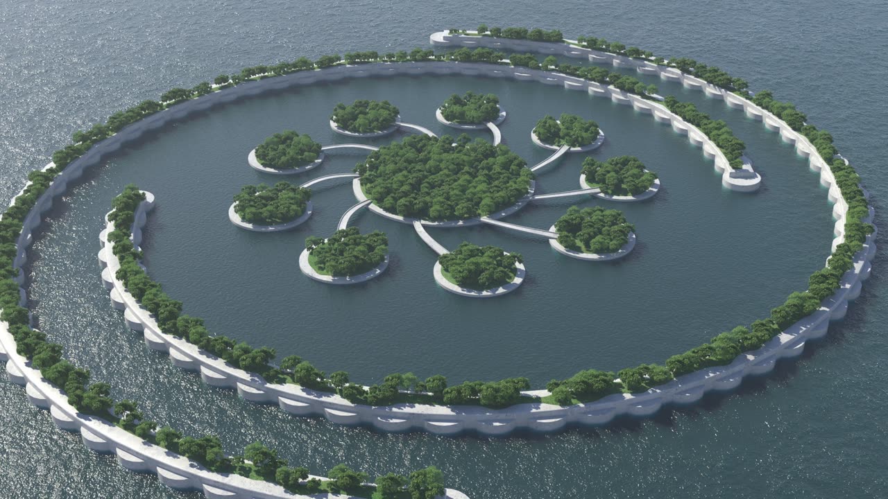 Ocean Habitats: Artificial Islands, Raft Cities, Submarine Structures, and more…