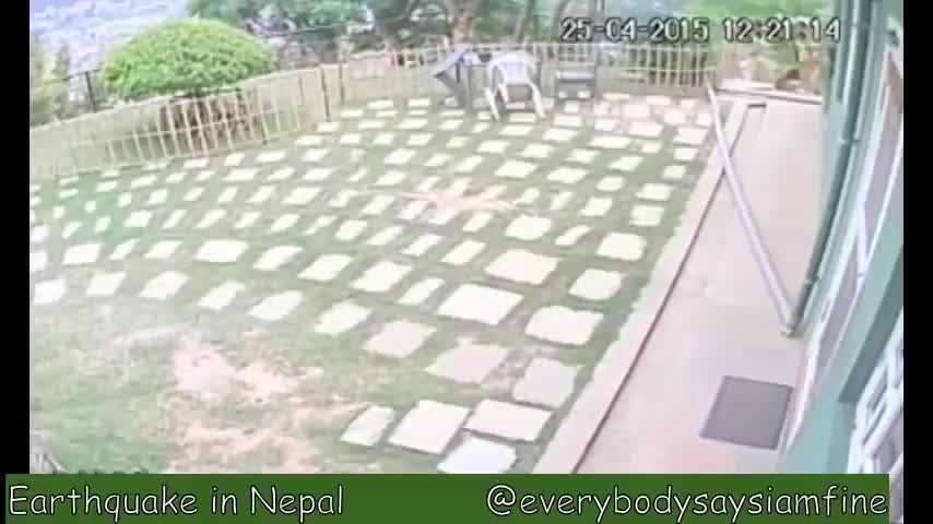 Earthquake Live CCTV footage from 10 spots