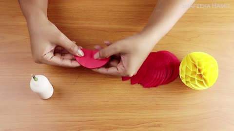 Paper Crafts: How to make a Paper Honeycomb Ball DIY 2022