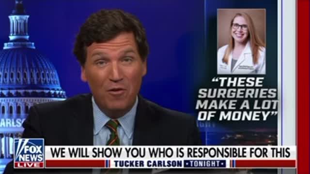 Tucker Carlson: The Mutilation of Children & the Vanderbilt University Medical Center! SICK!!!!!