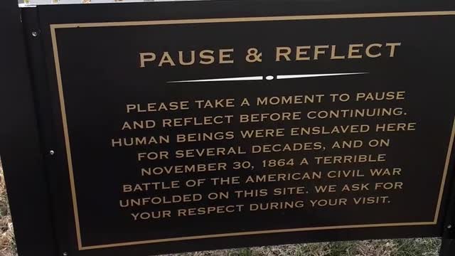 A horrible scene of carnage in Franklin Tennessee on Nov.30, 1864