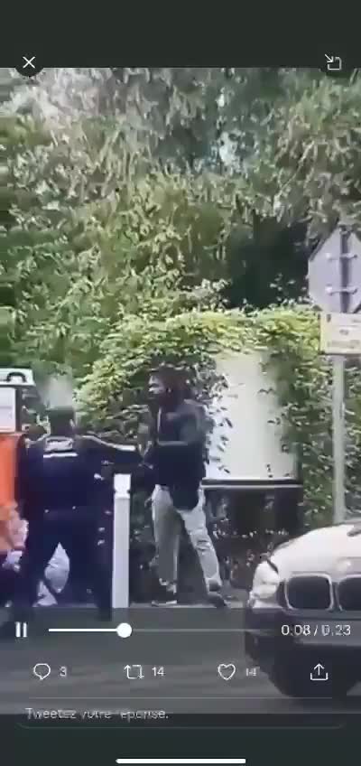Terror in France: Armed Haitian Migrant Threatening to Kill Children Shot Dead by Police