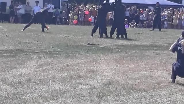 Parkour in the village