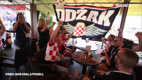 Hrvatski navijači okupirali Kalinjingrad