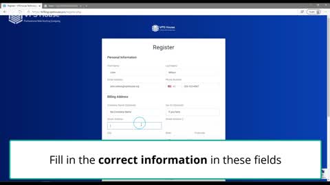 [VPS House] How to sign up an free account?