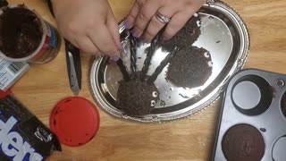 Spider cupcakes
