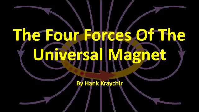 THE FOUR FORCES OF THE UNIVERSAL MAGNET