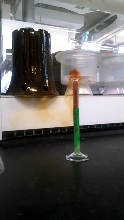 Dissolving a brass shell casing in 16M nitric acid