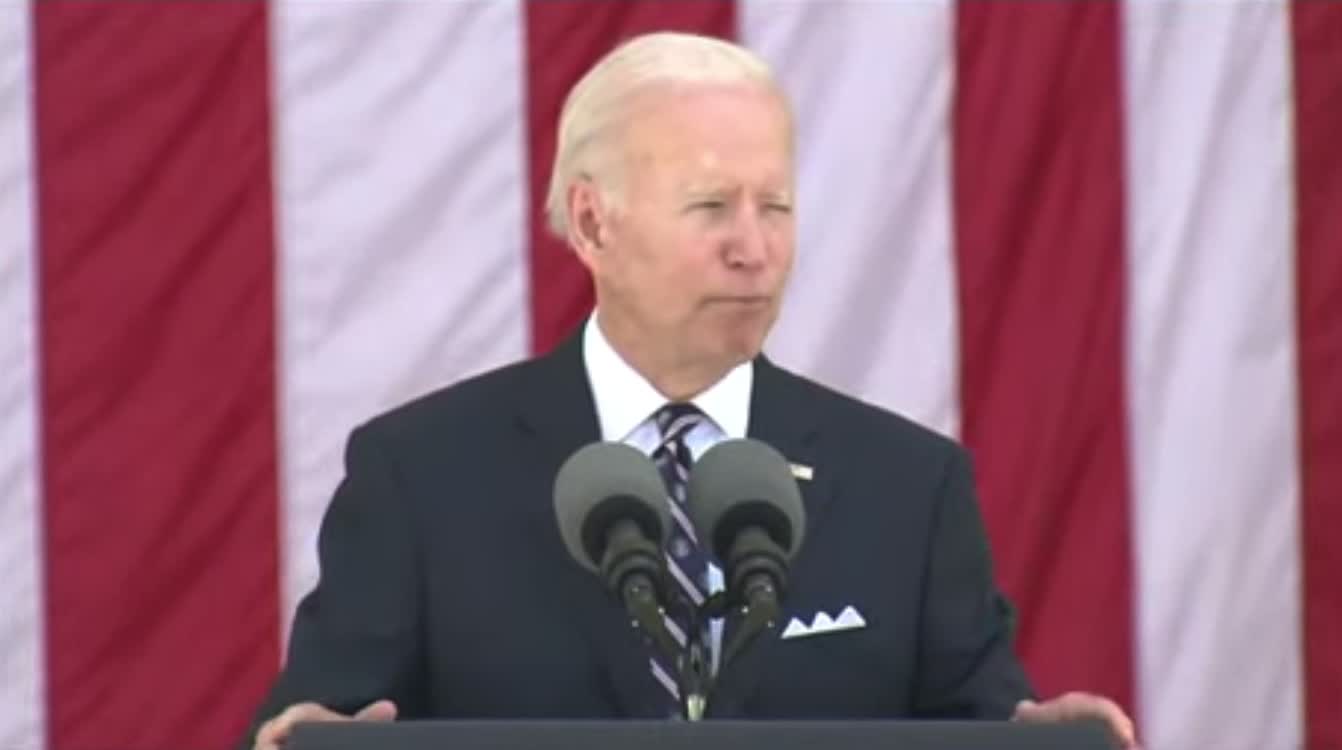 Biden: "Democracy is not perfect. It's never been good—perfect."