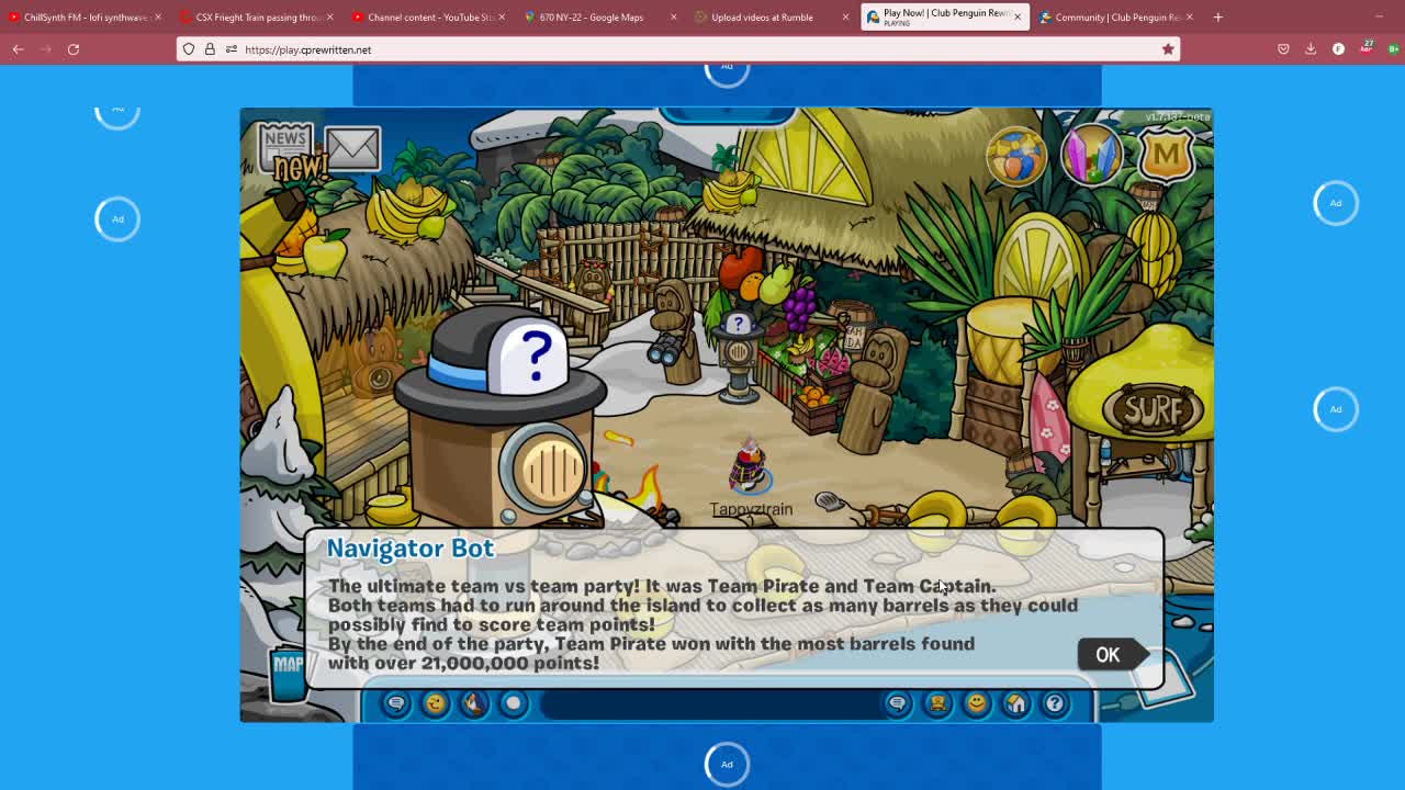 Club Penguin Rewritten: 5th Anniversary Party