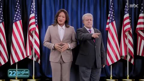 Saudi TV mocking the Biden administration.