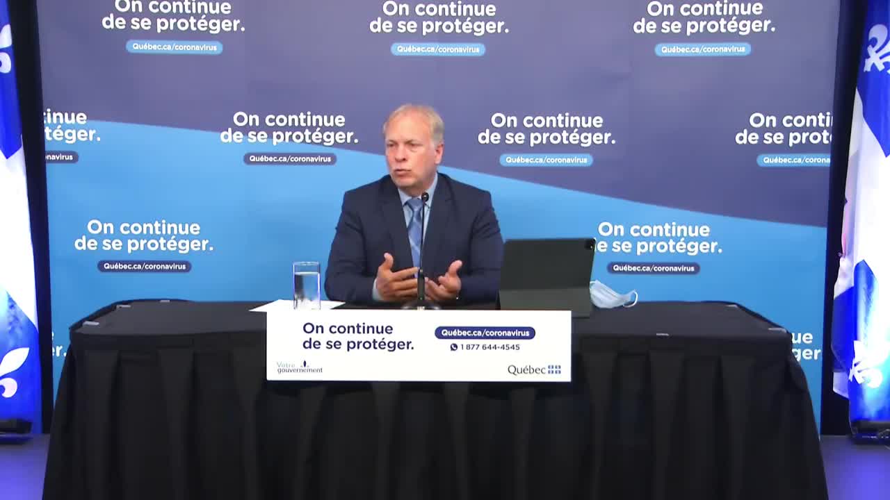 Luc Boileau semble ne plus prendre la Covid au sérieux