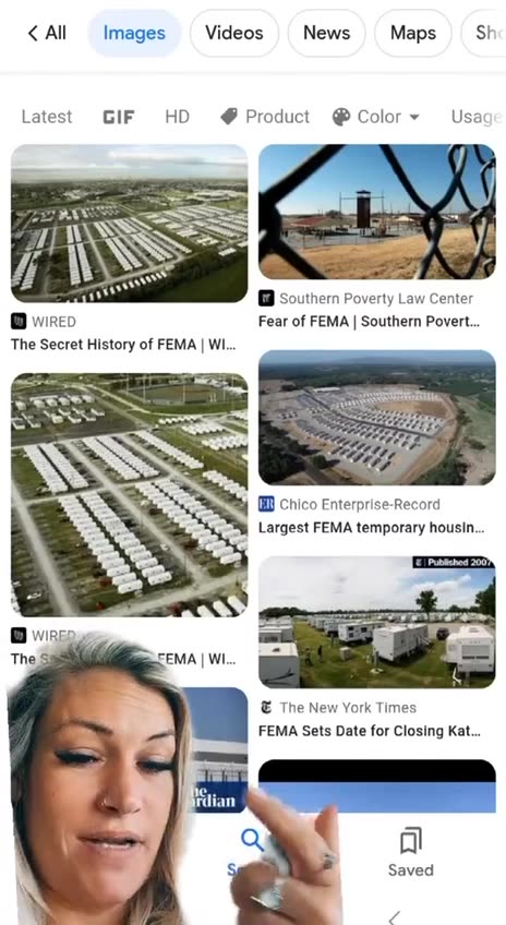 Why is FEMA building concentration camps all over the US?