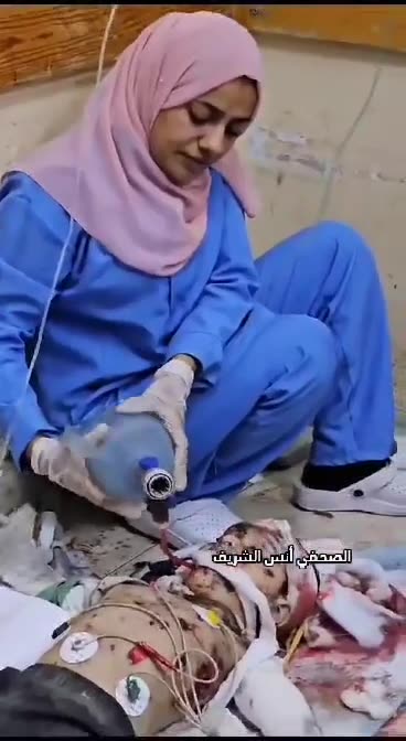 Γάζα νοσοκομείο (ΣΚΛΗΡΕΣ ΕΙΚΟΝΕΣ)