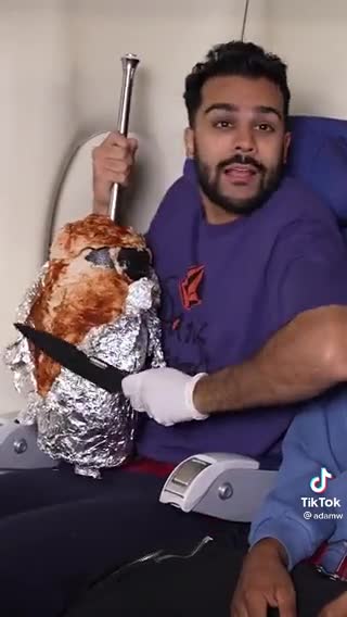 SATIRE: TikToker mocks mask mandates inside the plane