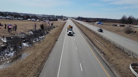 Peoples Convoy It's Ok To Love Your Country Stand Up