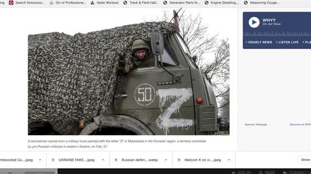 WHAT DOES V OR Z MEAN ON RUSSIAN VEHICLES VICTORY LET ME EXPLAIN