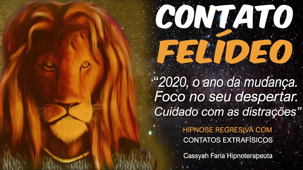 HIPNOSE REGRESSIVA COM CONTATOS EXTRAFÍSICOS - CONTATO FELINO