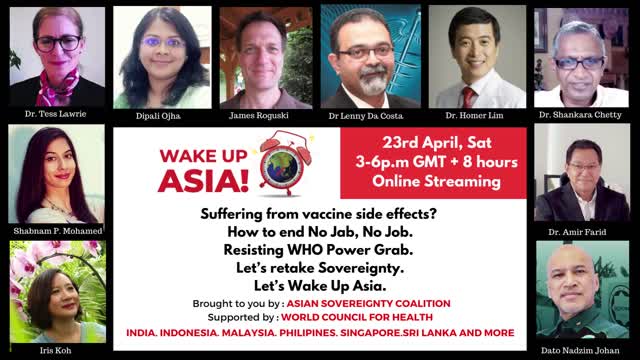 Wake Up Asia: Listen to this important message from Dr. Tess Lawrie.