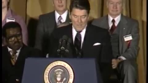 Ronald Reagan God and America.