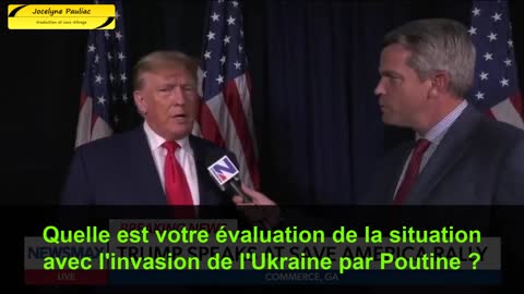 Interview de Donald Trump par Newsmax le 26 mars 2022