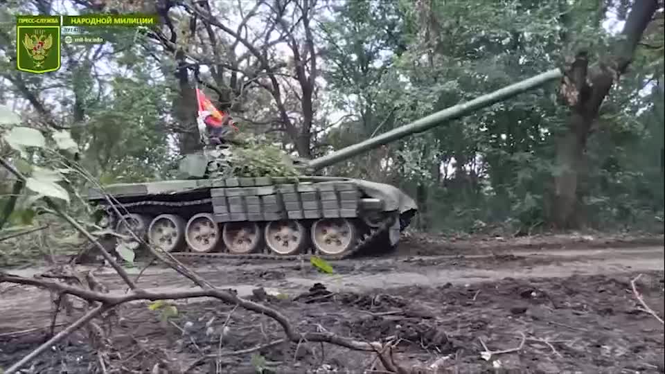 Polské T-72 ve službě LLR, které ukrajinští vojáci opouštějí
