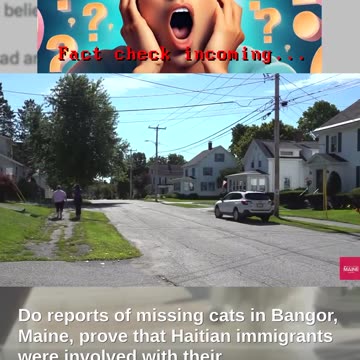 Fact Check: Reports Of Missing Cats In Bangor, Maine, Do NOT Prove Haitian Immigrants Involved