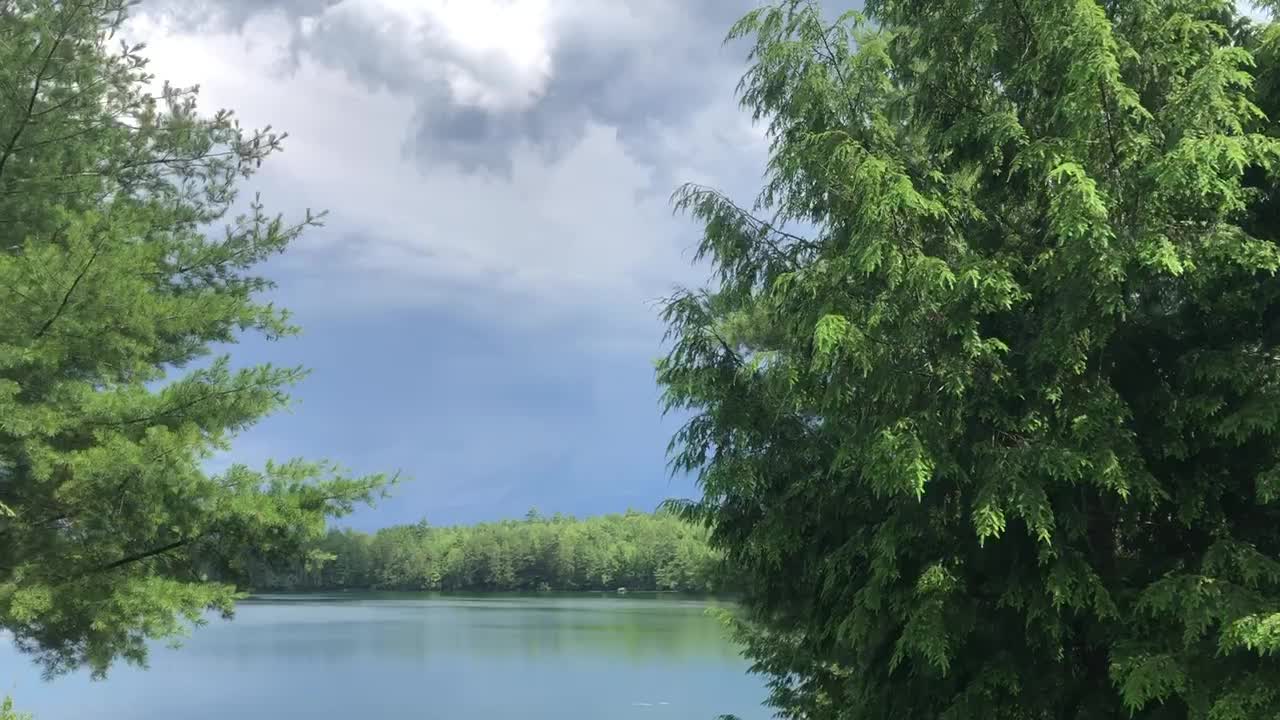 In between two summer thunderstorms