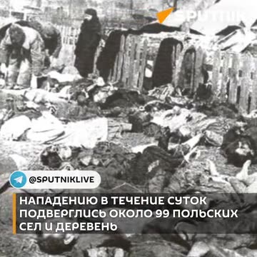 July the 11th anniversary of the massacre of Poles, Russians & Jews