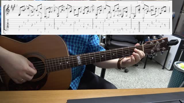 New York's not my home - Jim Croce cover with tab. score