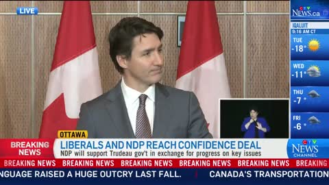 Trudeau: "I’m planning on continuing to serve Canadians through and beyond the next election"