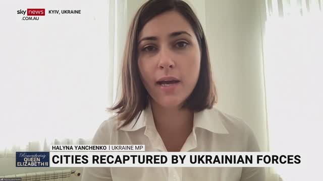 Ukrainian pushback about 'liberating territory and people’