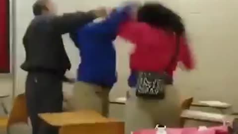 girls fight at school