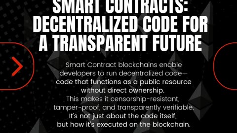 Smart Contracts: Decentralized Code for a Transparent Future