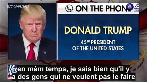Trump : Les gens ont la liberté de choisir de se faire vacciner ou non