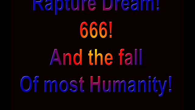 666! The Fall of Most Humanity! Let's think about Eternity