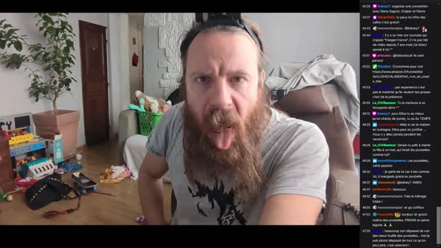 2023-01-12 (1bis.1) - Le frère a fait une vidéo sur les avocats - Twitch Triskelina (avec chat)