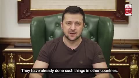 Zelenskyy Strikes Emotional Chord, Refutes Russia's Claim of Developing Chemical Weapons