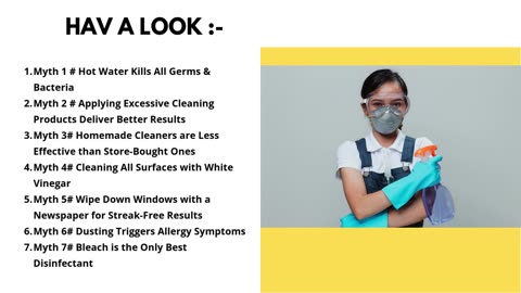 Cleaning Myths Busted by Science Separating Fact from Fiction