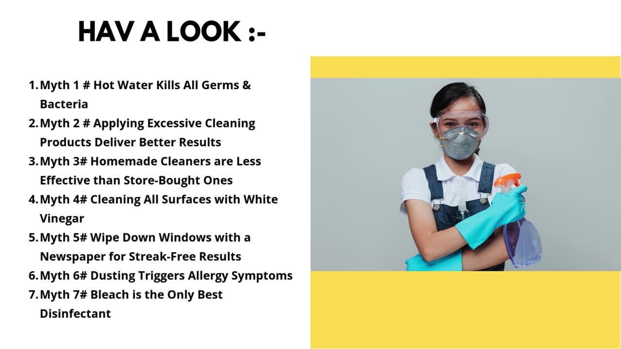 Cleaning Myths Busted by Science Separating Fact from Fiction