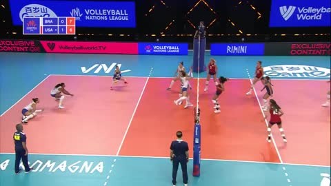 VNL 2021 BR4S1L x EUA (Fase de Grupos)