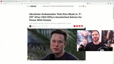Salty Cracker On Musk’s SpaceX No Longer Paying For Satellite Services In Ukraine