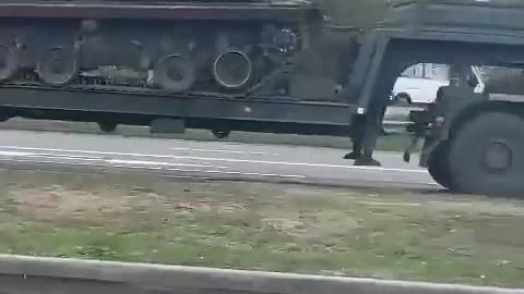 Western equipment captured by Russia enters the city of Nevinnomyssk in Stavropol Krai