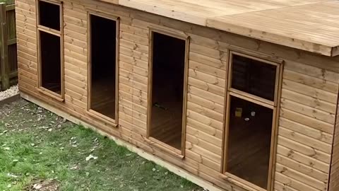 Satisfying Garden Shed Build