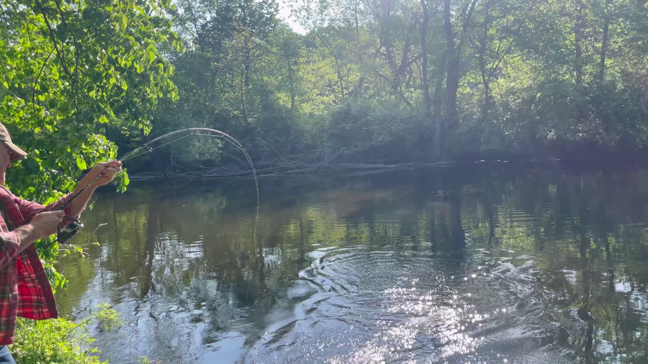 Mid-Michigan River Giant Pike caught