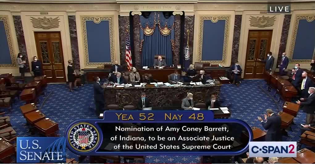 Amy Coney Barret has been confirmed