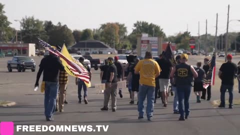 Federal Agents posing as PROUD BOY members in Springfield Ohio to smear MAGA