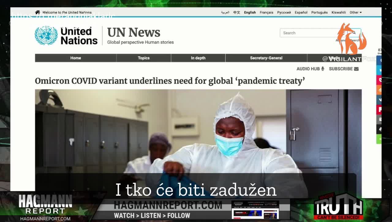 Dr. Alexanders o ugovoru SZO-a