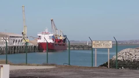 France intercepts Russia-bound cargo ship 'Baltic Leader' in the English Channel